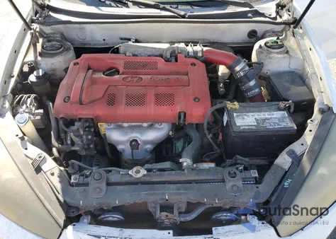 2008 Hyundai Tiburon Gs from USA, damaged, VIN KMHHM66D08U290020